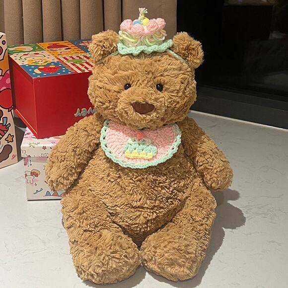 Medium/Large Bartholomew bear crochet clothes outfits - MXM-01 - Picture 1 of 1
